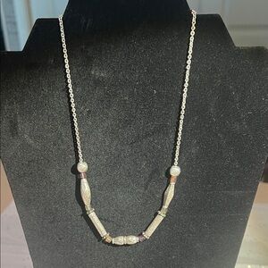 Brighton Silver and Purple Necklace